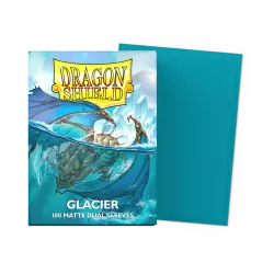 Dragonshield 100 Glacier - Matte Dual Sleeves