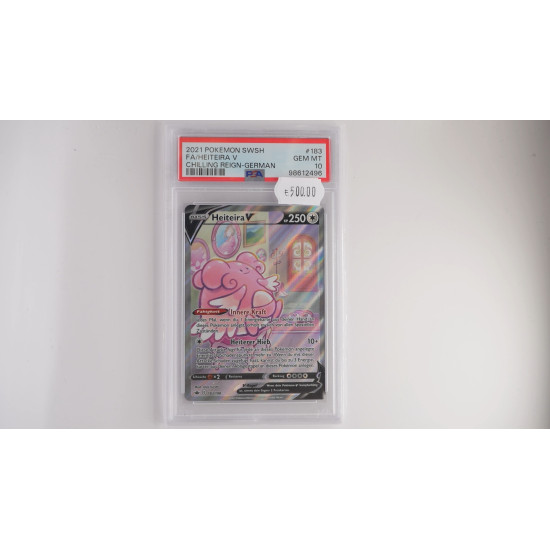 Blissey V / Heiteira V (CRE-183) PSA[DE/MT]
