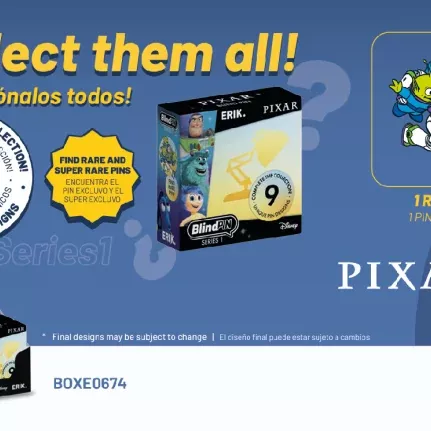  DISNEY PIXAR - Series 1 Mystery Pin