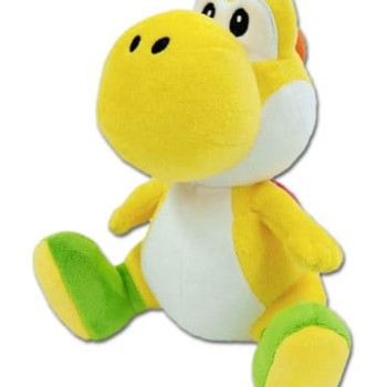 Super Mario Plüschfigur Yoshi Gelb 20 cm