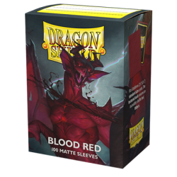 Dragon Shield Standard Matte Sleeves - Blood Red 'Simurag' (100 Sleeves) Dragon Shield Standard Matte Sleeves - Blood Red 'Simurag' (100 Sleeves)
