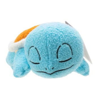 Pokémon Schlafende Plüschfigur Schiggy 12 cm