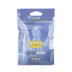 Dragonshield 100 Perfect Fit - Thick Inner Sleeves - Clear