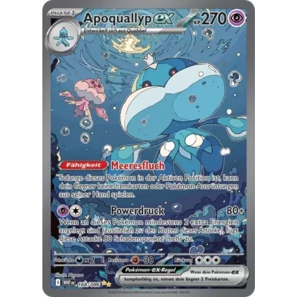 Jellicent ex / Apoquallyp-ex (WHT-168) Beckett 9.5[DE/NM]