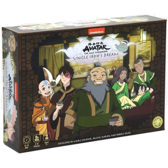 Nickelodeon Avatar The Last Airbender Uncle Irohs Dream Brettspiel