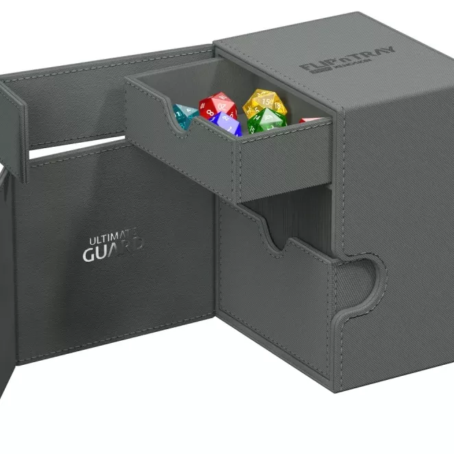 Ultimate Guard Flip'n'Tray 133+ Xenoskin - Grey Ultimate Guard Flip'n'Tray 133+ Xenoskin - Grey
