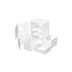  Ultimate Guard Twin Flip`n`Tray 160+ XenoSkin Monocolor Weiß