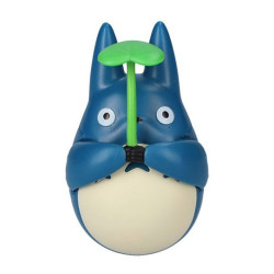 Mein Nachbar Totoro Figur mit rundem Boden Mid Totoro with leaf 6 cm