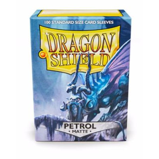 Dragon Shield Standard Sleeves - Matte Petrol (100 Sleeves)
