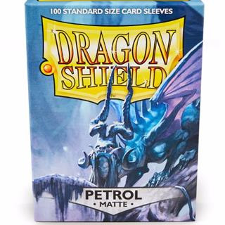 Dragon Shield Standard Sleeves - Matte Petrol (100 Sleeves)