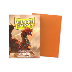 Dragonshield 60 Amber - Matte Sleeves