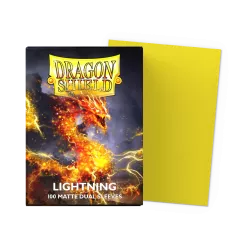 Dragonshield Lightning - Matte Dual Sleeves Standard Size