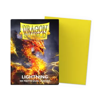 Dragonshield Lightning - Matte Dual Sleeves Standard Size
