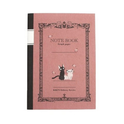 Kikis kleiner Lieferservice Retro Notizbuch Jiji Red Kikis kleiner Lieferservice Retro Notizbuch Jiji Red