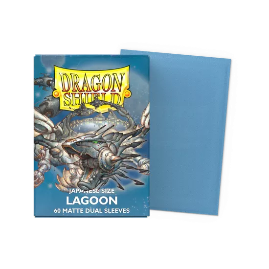 Dragonshield 60 Lagoon - Matte Dual Sleeves