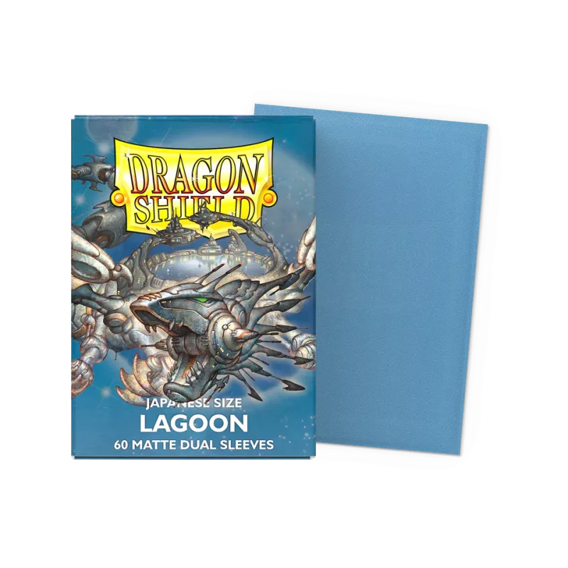 Dragonshield 60 Lagoon - Matte Dual Sleeves