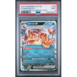 BLACK STAR PROMO #196 Glurak ex Glurak ex SPECIAL COLL PSA 9[DE/NM]