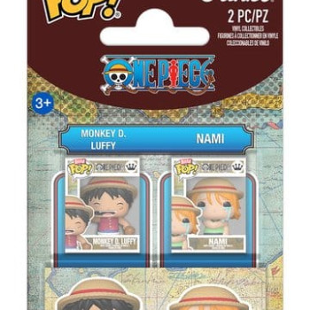 One Piece POP! Vinyl Figuren 2er-Pack Monkey D. Luffy & Nami