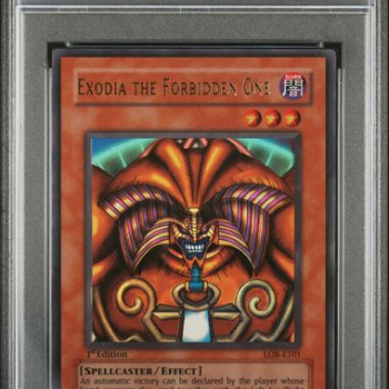 Exodia the Forbidden One LOB 1st European PSA 7[EN/NM]