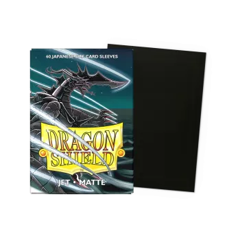 Dragonshield 60 Jet - Matte Sleeves