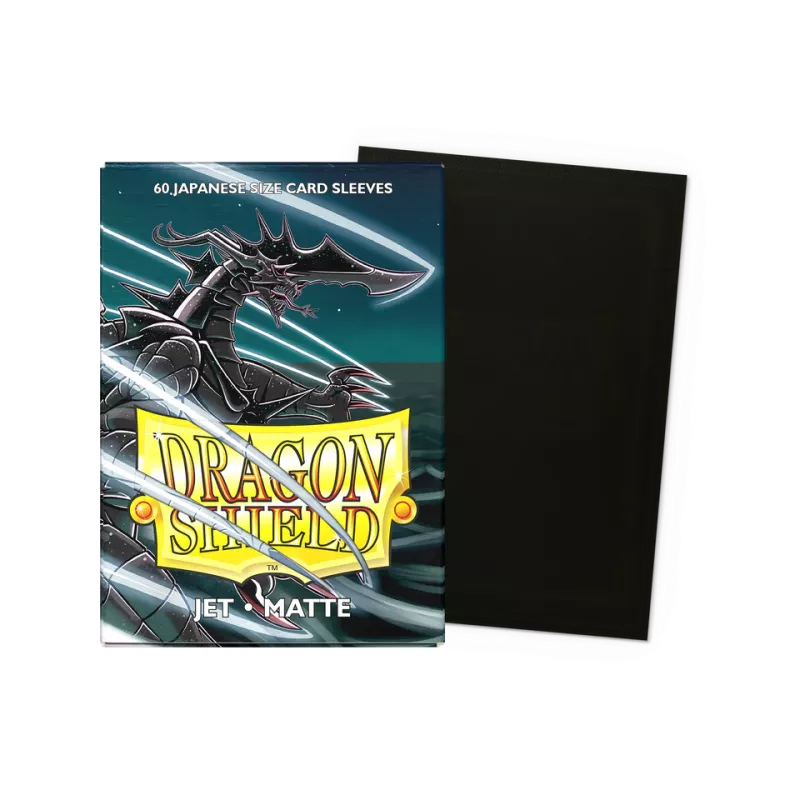 Dragonshield 60 Jet - Matte Sleeves