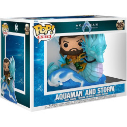 Funko POP! Ride Deluxe: - DC Aquaman On Storm