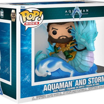 Funko POP! Ride Deluxe: - DC Aquaman On Storm