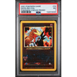 ENTEI-REV.FOIL POKEMON 3 MOVIE PROMO PSA 7[EN/NM]