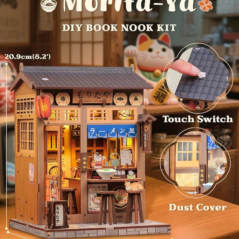 CUTEBEE DIY Book Nook Kit | Morita-Ya