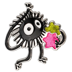 Spirited Away - Metal Brooch - Soot Sprite Spirited Away - Metal Brooch - Soot Sprite