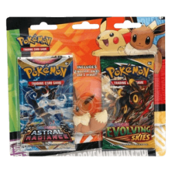 Back to School Evoli Eraser 2-Pack Blister[EN]