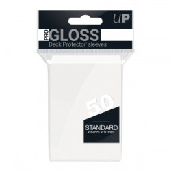PRO-Gloss Standard Deck Protector Sleeves (White) PRO-Gloss Standard Deck Protector Sleeves (White)