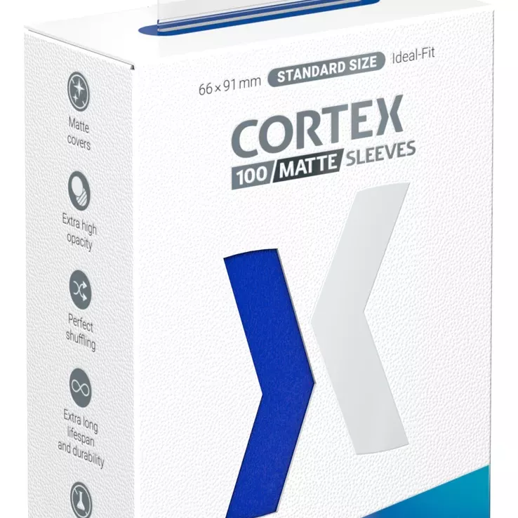 Ultimate Guard Cortex Sleeves Matte Standard Size (100) - Blue