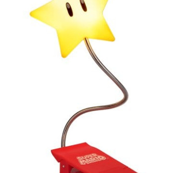 Super Mario Leuchte Super Star Clip