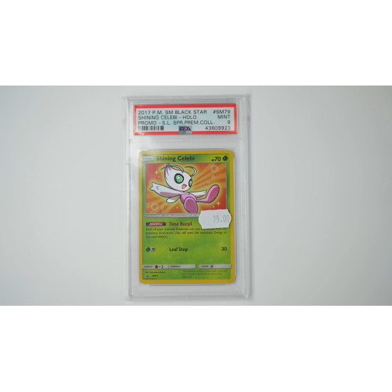 Shining Celebi / Schimmerndes Celebi (SMP-79) PSA[EN/MT]