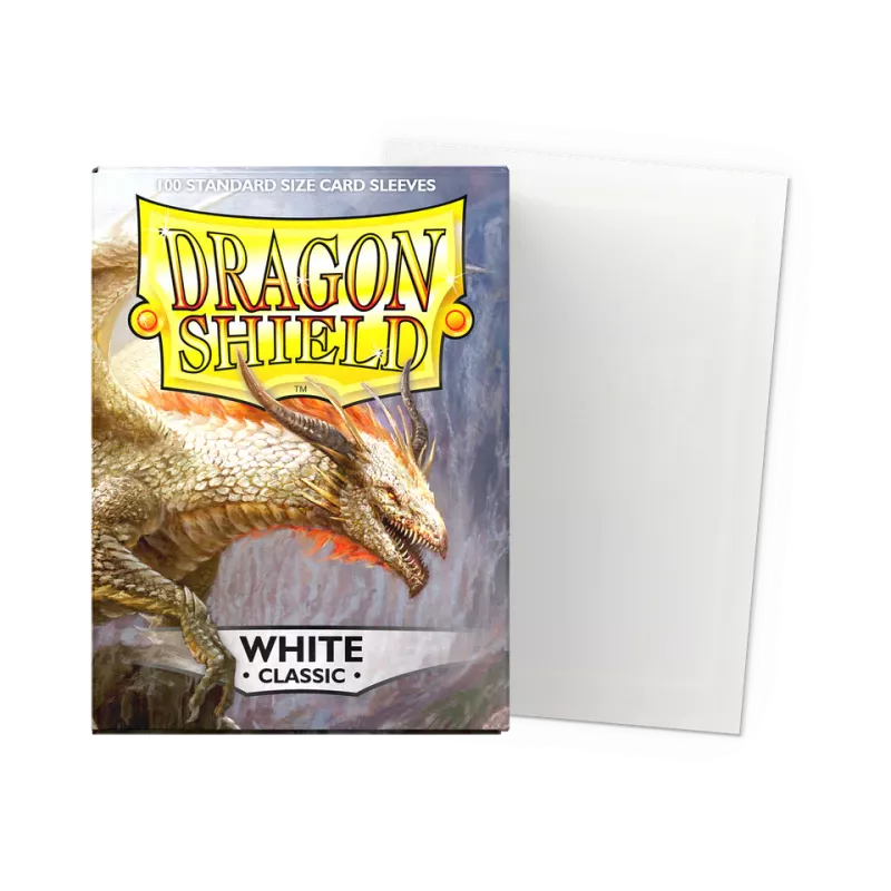Dragonshield 100 White - Classic Sleeves
