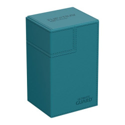 Ultimate Guard Flip`n`Tray 80+ XenoSkin Monocolor Petrolblau