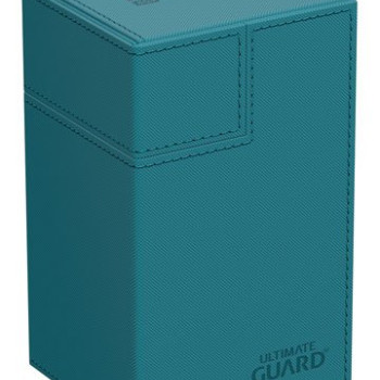 Ultimate Guard Flip`n`Tray 80+ XenoSkin Monocolor Petrolblau