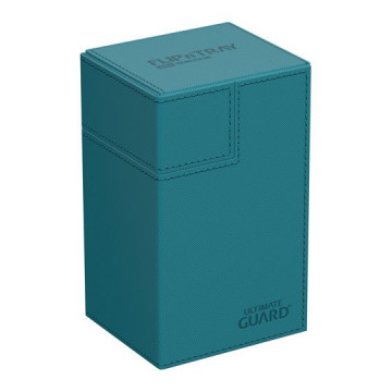 Ultimate Guard Flip`n`Tray 80+ XenoSkin Monocolor Petrolblau