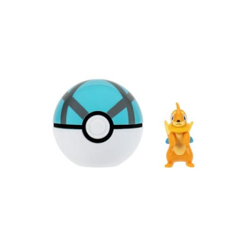 Pokémon Clip 'n' Go Actionfigur Bamelin & Netzball