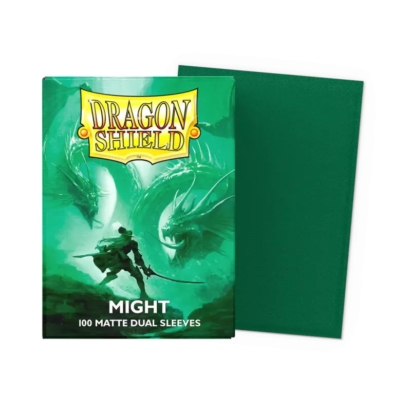 Dragonshield Might - Matte Dual Sleeves Standard Size Dragonshield Might - Matte Dual Sleeves Standard Size