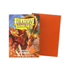 Dragonshield 60 Ember - Matte Dual Sleeves