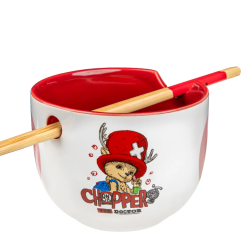 Tony Tony Chopper Ramen bowl with Chopsticks