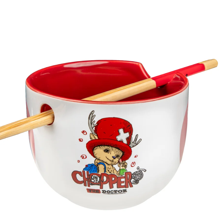 Tony Tony Chopper Ramen bowl with Chopsticks