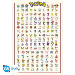 POKEMON - Kanto 151 English Maxi Poster