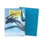 Dragonshield 100 Sky Blue & Silver - Matte Dual Sleeves