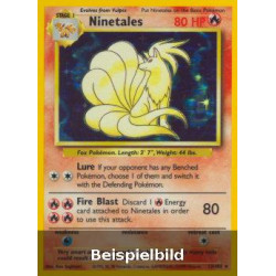 Ninetales (Base Set BS-12) [DE/NM]