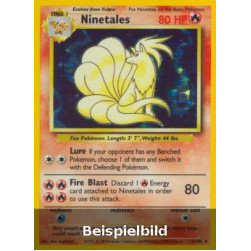 Ninetales (Base Set BS-12) [DE/NM]