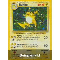 Raichu (Base Set BS-14) [DE/NM]