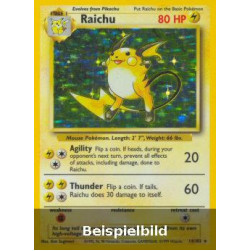 Raichu (Base Set BS-14) [DE/NM]